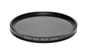 ND16 52mm Filter Multicoated 4 Stop filter ND 16 filter Neutral Density - Picture 1 of 1