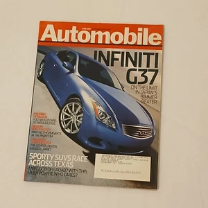Automobile Magazine June 2007 Infiniti G37 On the Limit In Japan's Bimmer Beater - Picture 1 of 1