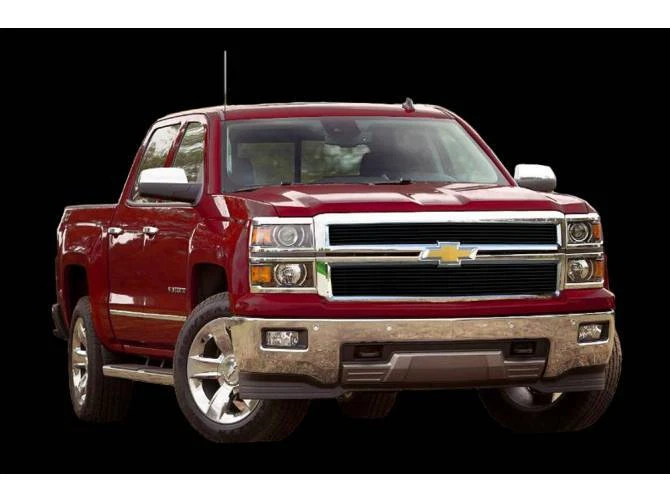 14-15 SILVERADO 1500 LT LTZ BILLET GRILLE INSERT CARRIAGE WORKS 47283 BLACK — 第 1/1 张图片