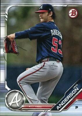 2019 Bowman Ian Anderson #BP-47 Prospect - Image 1 of 2