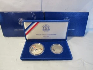 1986 United States Liberty Coins Silver and Half Dollar V65M - Picture 1 of 10