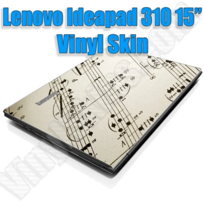 Choose Any 1 Vinyl Decal/Skin for Lenovo IdeaPad 310 Laptop Lid - Free Shipping - Image 1 of 4