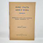 1917 Fakty o Indiach Broszura Status polityczny Kwestie Obalenie rządów brytyjskich