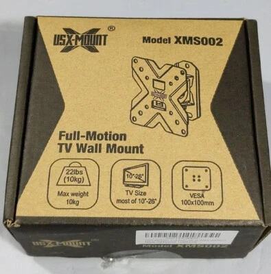 TV Mount For 10"-26" TVs USX Full Motion  XMS002-1 - Image 1 of 4