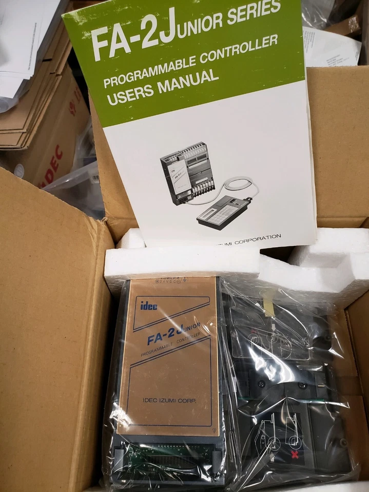 GENUINE IDEC PLC POWER SUPLY  # PF2J-CPU1DCEU -24VDC - Image 1 of 4