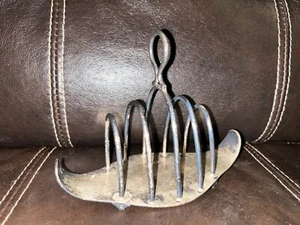 Vintage 6 Row Silverplate Toast Holder - Picture 1 of 2