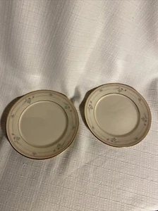 2 Lenox ROSE MANOR Salad Plates - Picture 1 of 3