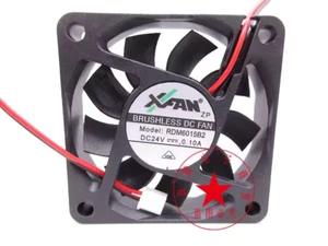 1PC XFAN RDM6015B2 6015 DC24V 0.10A inverter DC cooling fan - Picture 1 of 3