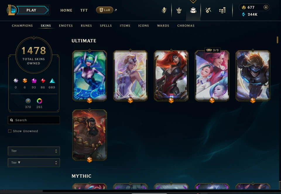 cuenta league of legends na skins Foto 1 de 1