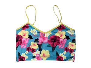 Urbanology Size 8 XL Multi-Color Tropical Floral Bralette Cami - Picture 1 of 7