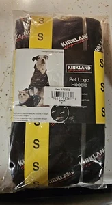 Costco Kirkland Signature Logo Haustier Hund Hoodie schwarz Größe Small 10-25 Zoll 10-25 Pfund - Bild 1 von 4