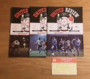 Manchester United 1990/91 Home League Cup programmi a scelta dal menu - Foto 1 di 5