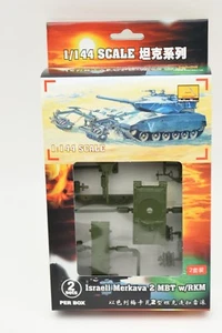 1/BOX 82118 ISRAELI MERKAVA 2 MBT W/RKM (2 PER BOX)WOW 1/144 PLASTIC MODEL KIT - Picture 1 of 3