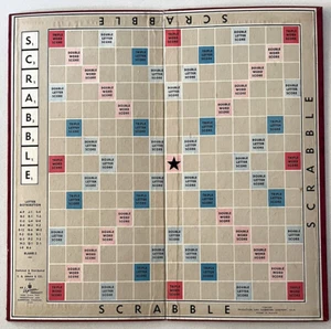 Vintage Scrabble Board Only - An Upson Product by R. Urban Sydney - Picture 1 of 3