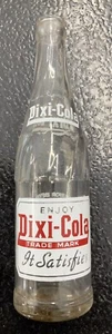 Vintage DIXI COLA SODA FLASCHE 12OZ Massena Springs Bottling Works Massena NY - Bild 1 von 8
