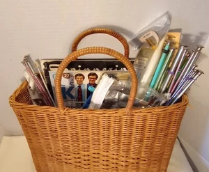 Knitting Needles, Accessories, Tote.  Assortment New and Used. Many Sizes - Picture 1 of 7