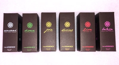 Lote Set 6 Piezas RareEssence Aromaterapia 100% Aceite Esencial Perfume Artesanal Foto 1 de 4