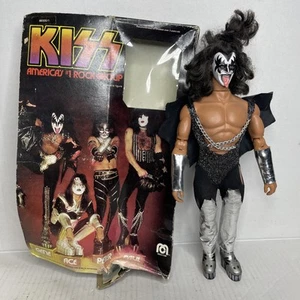 KISS 1978 Gene Simmons Doll Out Of Box With Box (Damaged Box) - Picture 1 of 19