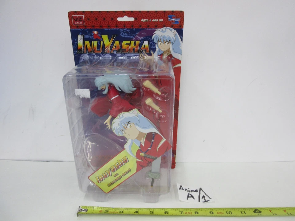 Figura de acción InuYasha con espada Tetsusaiga Viz Media Toynami Foto 1 de 4