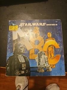 Star Wars Adventures In ABC Buena Vista 1984 Original Buch & 45 Vinyl - Bild 1 von 5