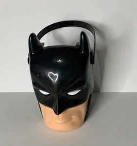 The Batman Mask Popcorn Retro Halloween Bucket DC Candy Basket Easter - Picture 1 of 8