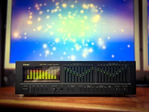 TEAC EQA-30BL ๐RaRe๐ Vintage Stereo Graphic Equalizer - Picture 1 of 5