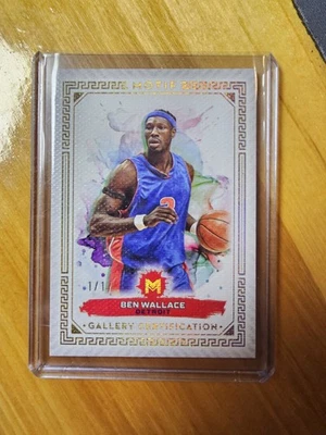 Ben Wallace 2023-24 Topps Motivo #46 BASE GALERÍA ORO PARALELO SP PISTONES 1/1 Foto 1 de 3