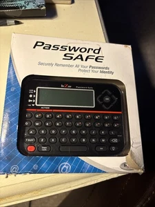 Password SAFE RecZone Electronic Organizer Identity Protect Vault Model #595 NIB - Afbeelding 1 van 1