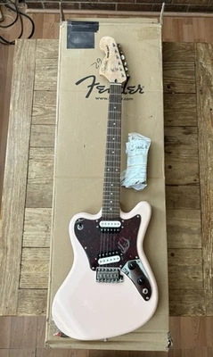 Squier Super-Sonic Shell Pink Paranormal Series 2022 Electric Guitar Open Box - Image 1 of 4