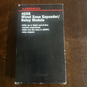 Honeywell 4229 Wired Zone Expander Relay Module Ademco New Old Stock Ademco - Picture 1 of 1