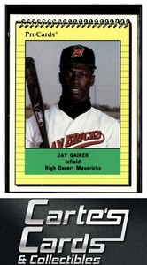 Jay Gainer 1991 ProCards #2402  High Desert Mavericks