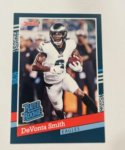 DEVONTA SMITH 2021 Panini Instant RATED ROOKIE RETRO 1/2231 SP EAGLES #BW7 RC - Picture 1 of 1