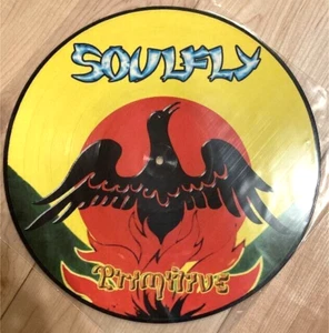 Soulfly / Primitive 12" Picture Disc Vinyl 2000 US Original LP Roadrunner Record - Picture 1 of 12
