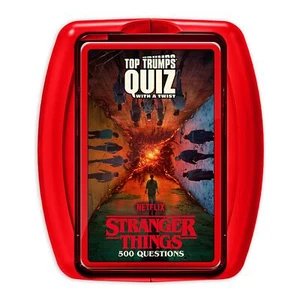 Stranger Things Top Trumps Quiz Card Game – 500 Questions – New & Sealed - Picture 1 of 6