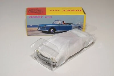 TT 1:43 ATLAS DINKY TOYS 528 PEUGEOT 404 CABRIOLET PININFARINA WHITE MIB Foto 1 de 3