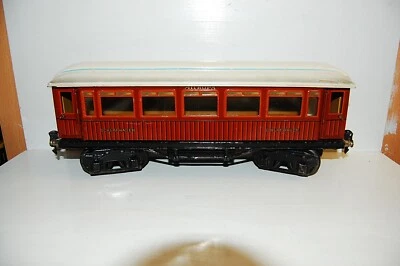 Vieux A Quatre Essieux Märklin Piste 1 Tôle Voitures Mitropa Voiture-Lit 1886 - Photo 1/4