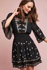 NEW Maeve Anfisa Embroidered Chifon Floral Dress Sz 2 Z222-18