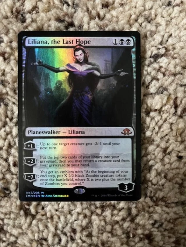 MTG- Liliana, the Last Hope x1 - Eldritch Moon FOIL - Image 1 of 1