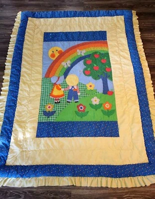 Vintage Holly Hobby Style Comforter 6 Pc. Set for Twin Size Bed - Image 1 of 3