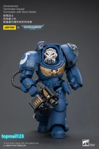 JOYTOY Warhammer 40K JT9930 1:18 Squad Terminator Figure Doll w/Storm Bolter Toy - Picture 1 of 6