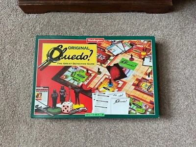 Vintage 1999 Cluedo The Detective Board Game by Waddingtons Complete VGC - Image 1 of 4