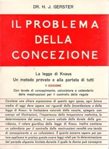 IL PROBLEMA DELLA CONCEZIONE LA LEGGE DI KNAUS DR.GERSTER MEDITERRANEE(ZA553) - Picture 1 of 1