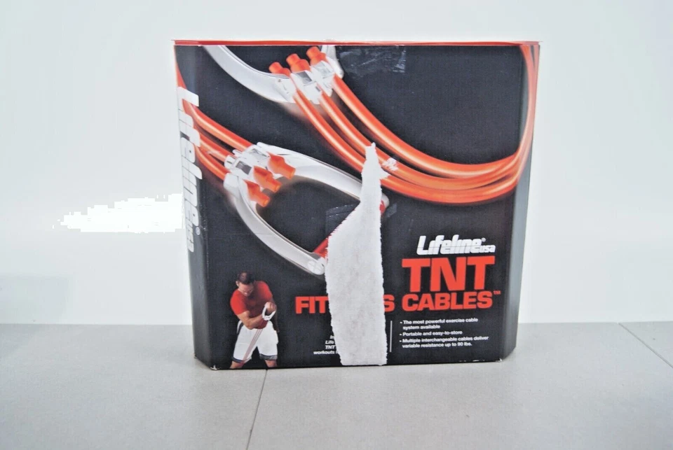 Sistema de cable de resistencia todo en uno Lifeline Fitness TNT para lateral, espalda Foto 1 de 3