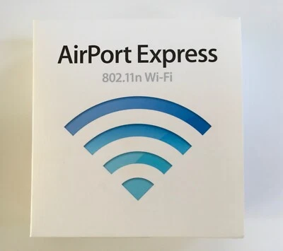 Apple AirPort Express 802.11n Base Station A1264 Wifi Router - Image 1 of 4