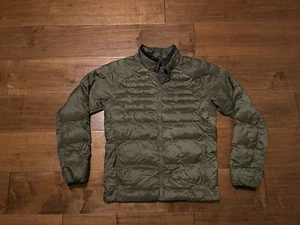 Oakley Primaloft Puffer Insulated Full Zip Olive Jacket Coat - Men's Large - Picture 1 of 4