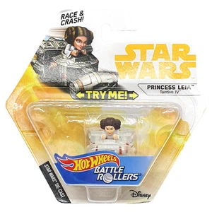 Hot Wheels Star Wars Battle Rollers Princess Leia Tantive IV Kids Diecast Toy - Picture 1 of 6