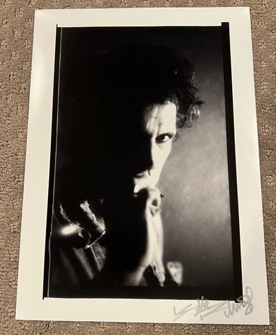 Keith Richards HAND SIGNED LITHOGRAPH Rolling Stones 9.5x13" Poster ~ 1 OF 100 Cover