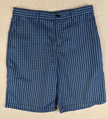 Pantalones Cortos Adidas Golf 34x10 Para Hombre Rendimiento Azul A Cuadros Informales Foto 1 de 4