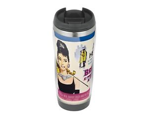 Breakfast At Tiffany's Audrey Hepburn - Travel Mug, Thermal Insulated Coffee Cup