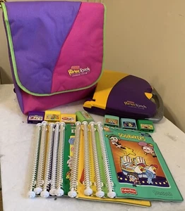 Fisher Price Power Touch Learning System Educational Reading + Backpack & Books - Picture 1 of 9